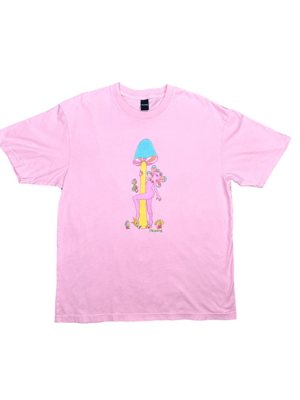 Pleasing Rare Pink T-Shirt Harry Styles size Large